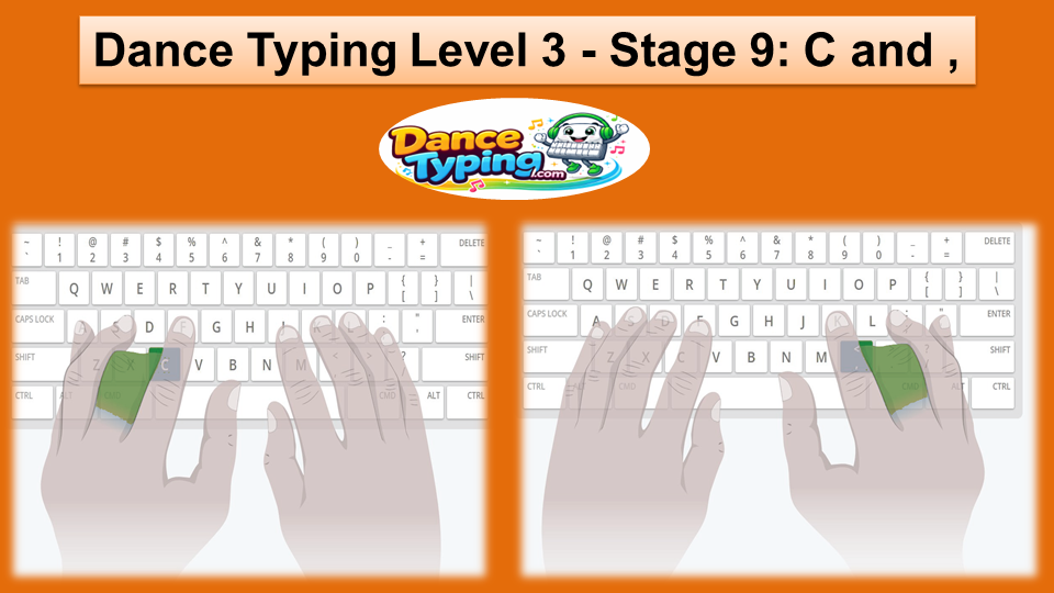 CCOMMA Dacne Typing