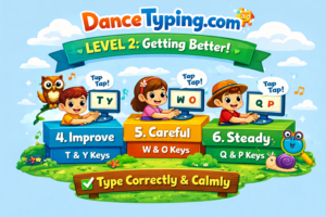 Dance Mat Typing Level 2